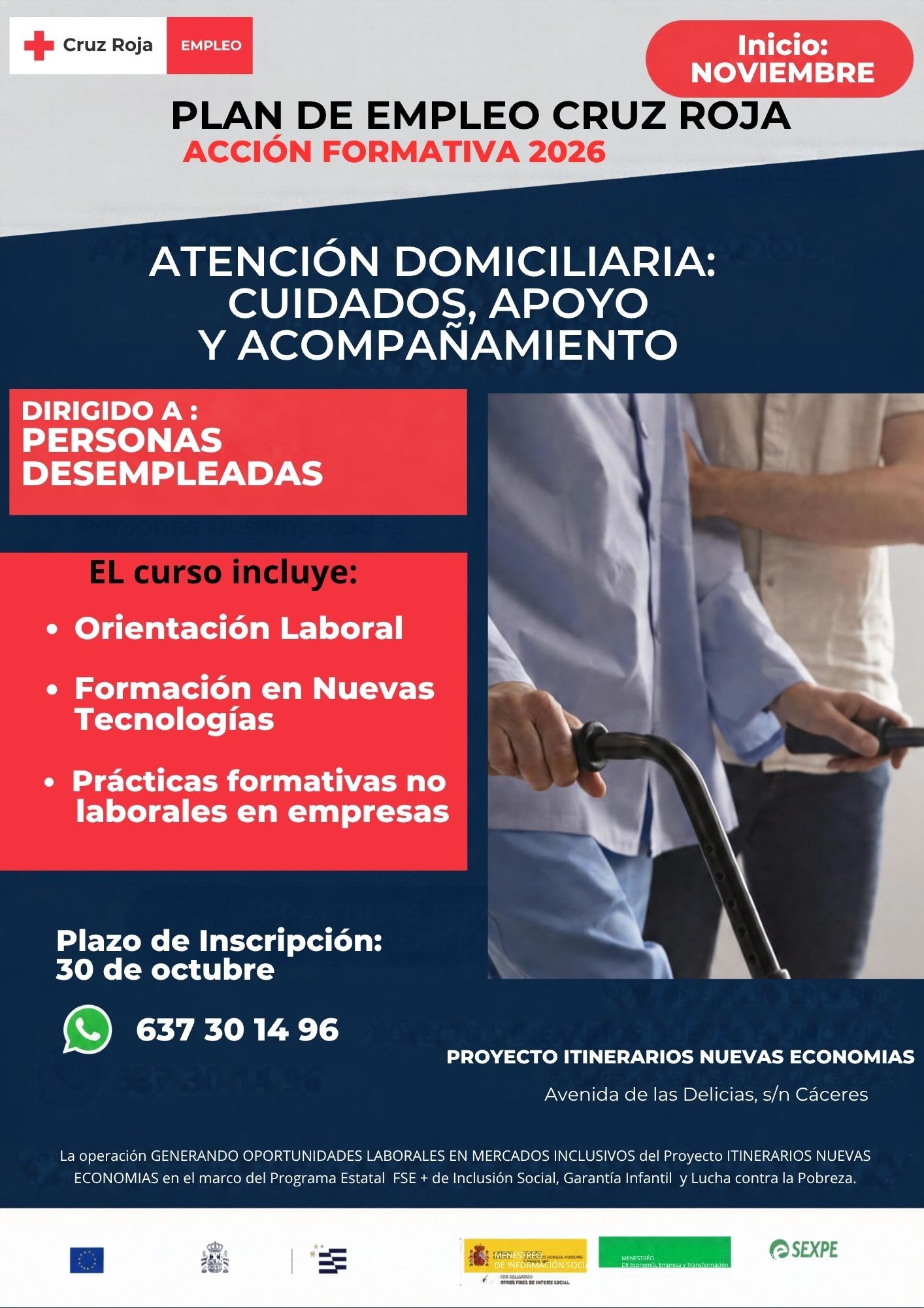 CURSO ATENCIÓN DOMICILIARIA